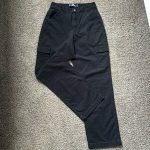 Black cargo pants